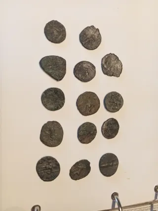 Lote monedas romanas Galienos Alto Imperio