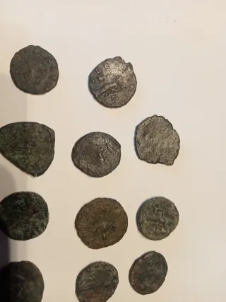 Lote monedas romanas Galienos Alto Imperio