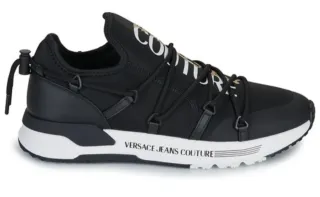 Zapatillas Versace Jeans Couture Negras y Doradas