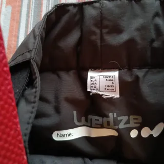 Pantaloni sci bambino Wed'ze taglia 5 anni