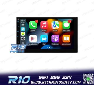 RADIO GPS ANDROID 14 2DIN 7" MULTIMEDIA GPS HD 3 USB SD
