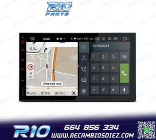 RADIO GPS ANDROID 14 2DIN 7" MULTIMEDIA GPS HD 3 USB SD
