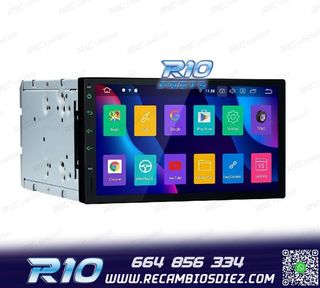 RADIO GPS ANDROID 14 2DIN 7" MULTIMEDIA GPS HD 3 USB SD