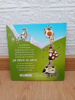 Libro infantil  La vaca que puso un huevo