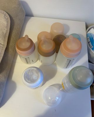 Lote 5 Biberones Suavinex y Philips Avent