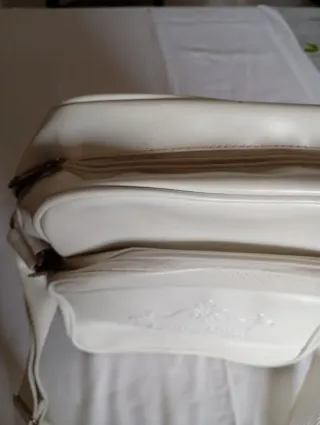 Zainetto Borsa Bianco Vintage