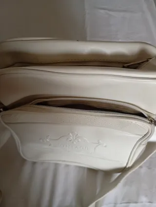 Zainetto Borsa Bianco Vintage