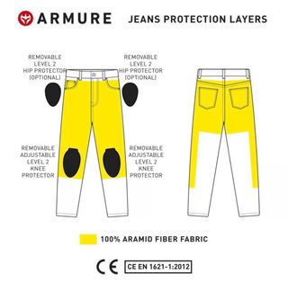 Pantalón Moto Conrad Black