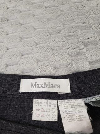 Pantalón Lana Virgen Max Mara Talla 42