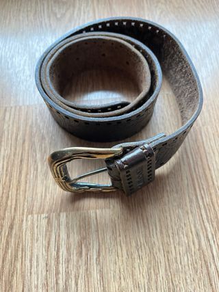 Cinturón Caroche Cuero Marrón