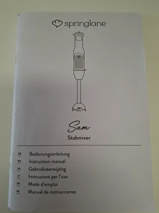 Robot da cucina e frullatore ad immersione