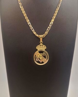 COLGANTE ESCUDO DEL REAL MADRID ORO DE 18K