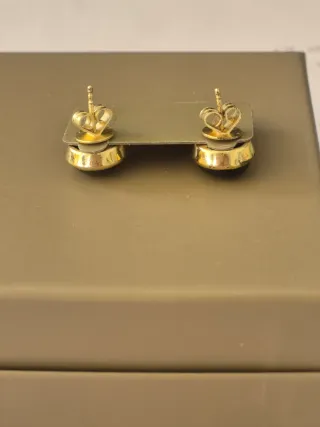 Pendientes Salvatore Plata Piedra Azul/Verde