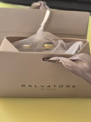 Pendientes Salvatore Plata Piedra Azul/Verde