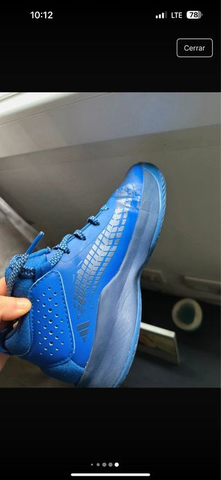 Zapatillas Adidas Baloncesto Azul