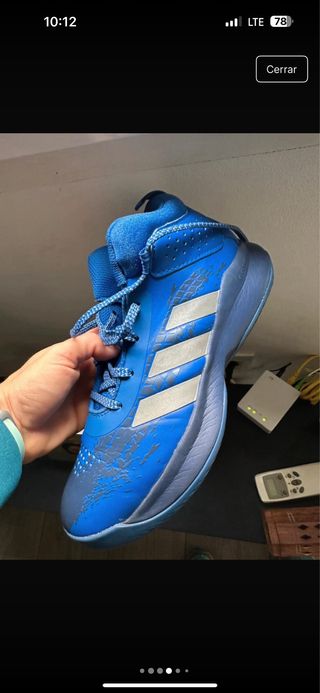 Zapatillas Adidas Baloncesto Azul