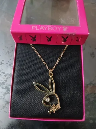Colgante Playboy Corazón Dorado