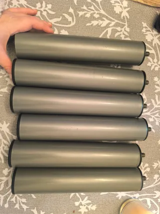 Somier Cama 1.35 Tela Gris