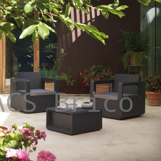 Muebles Jardín Venus Tete a Tete Grafito