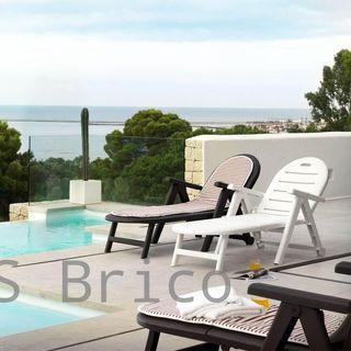 Tumbona Caimán Blanca