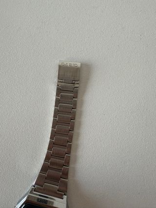 Reloj Casio Plateado Digital