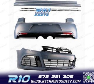 KIT CARROCERIA VOLKSWAGEN VW GOLF 6 LOOK R20 LIMOUSINE