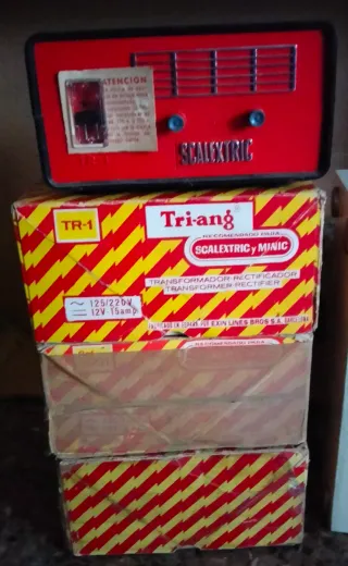 4 Transformadores Scalextric Antiguos TR-1 20€ tod
