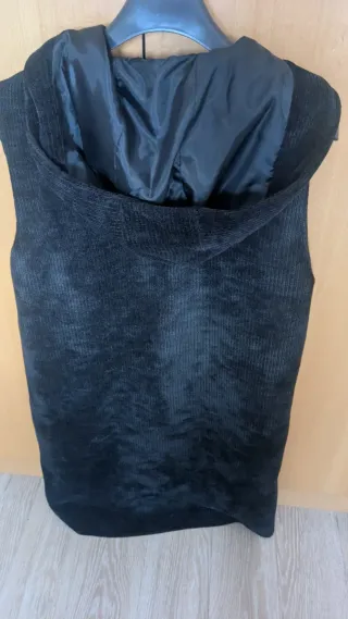 Chaleco Cortefiel Negro Talla M/40