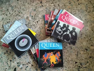Colección Libros Queen con CD