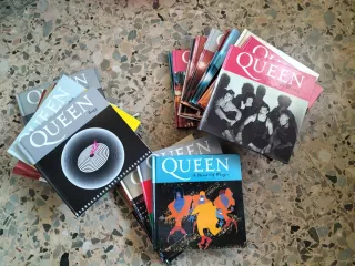Colección Libros Queen con CD
