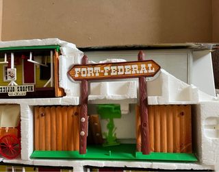 Juguete Antiguo Oeste Americano Comansi