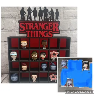 Expositor Stranger Things + 3 Figuras