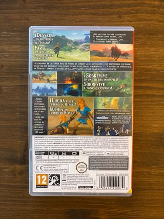 Zelda Breath of the Wild Nintendo Switch
