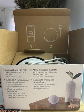 Base di ricarica wireless per Alexa Echo Dot