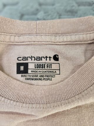 Camiseta Carhartt Loose Fit Talla M Rosa