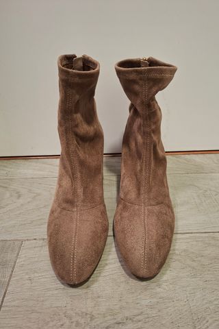Botines Zara Beige/Marrón Talla 42