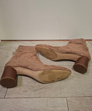 Botines Zara Beige/Marrón Talla 42