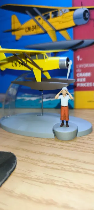 Lote hadock y Avión Tintín CN-3411