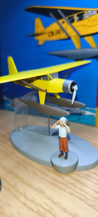 Lote hadock y Avión Tintín CN-3411