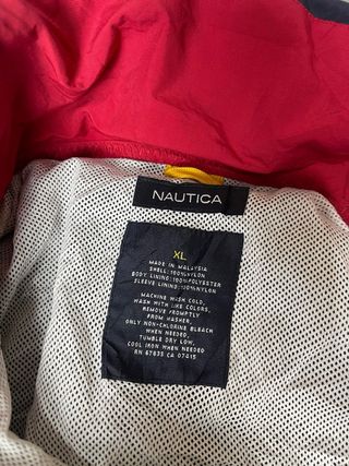 Giacca Nautica Blu e Rossa