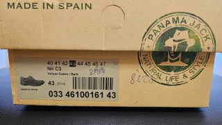 Zapatos Panama Jack Marrones