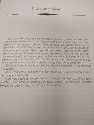 HISTORIAS DE AMERICA. LA SEDUCCION Y EL CAOS