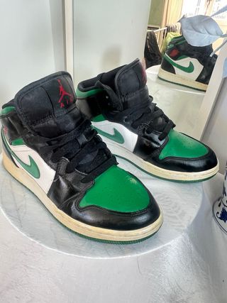 Scarpe Nike Air Jordan 1 Mid Verde