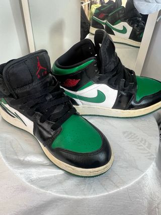 Scarpe Nike Air Jordan 1 Mid Verde