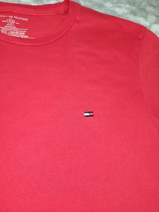 Camiseta Tommy Hilfiger Roja Talla M