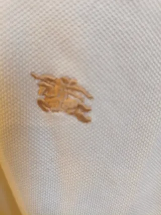 Polo Burberry Hombre Blanco