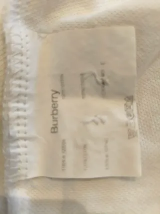 Polo Burberry Hombre Blanco