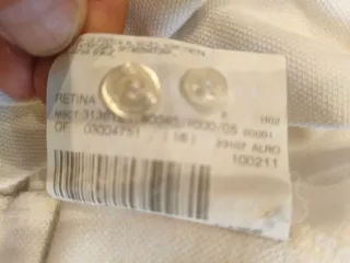 Polo Burberry Hombre Blanco