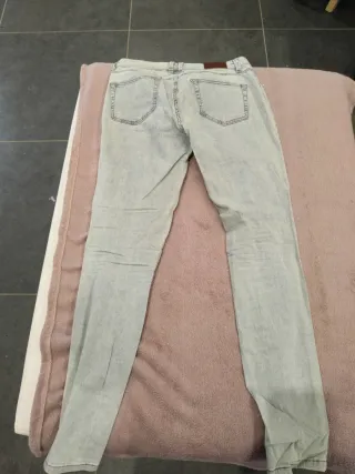 Pantalón vaquero skinny azul claro