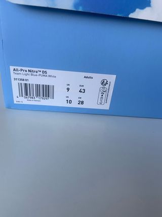 Zapatillas Baloncesto Puma All-Pro Nitro DS Talla